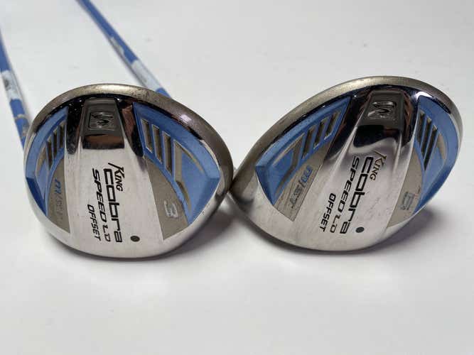 Cobra Speed LD M OS 2008 3 & 5 Fairway Wood Set Aldila VS Proto HL Ladies RH