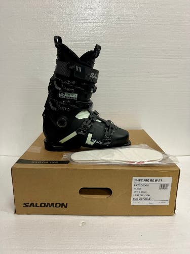 WOMEN'S SALOMON SHIFT PRO 90W AT SKI BOOTS 25-25.5 *REDUCED PRICE*