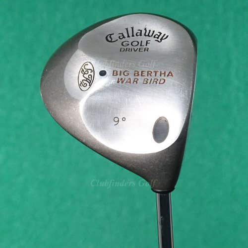 Callaway Big Bertha Warbird 9° Driver Factory Memphis 10 Steel Uniflex