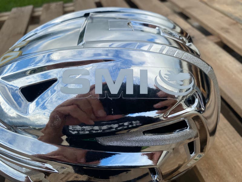 Bauer Re-Akt 150 Pro Stock Hockey Helmet Medium CCM Visor Combo Chrome 90641 | SidelineSwap | Buy and Sell on SidelineSwap Bauer Re-Akt 150 Pro Stock Hockey Helmet Medium CCM Visor Combo Chrome 90641 | SidelineSwap | Buy and Sell on SidelineSwap