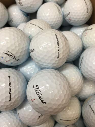 15 Titleist Pro V1x 2021 Near Mint AAAA Used Golf Balls