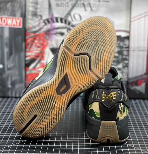 A BATHING APE® x adidas DAMIAN LILLARD DAME 9 BAPE® Mens 10.5 NEW