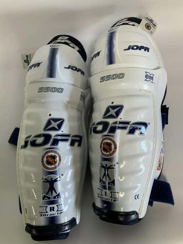 Used Jofa 5500 12" Hockey Shin Guards