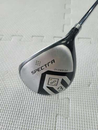 Used Spectra Sg 3 Wood Regular Flex Steel Shaft Fairway Woods