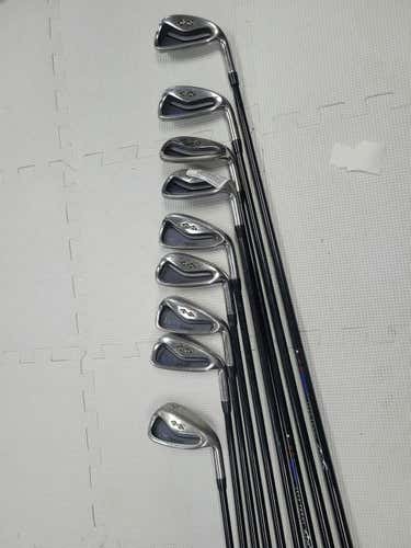 Used Snake Eyes Viper Ti Steel 3i-gw Aw Stiff Flex Graphite Shaft Iron Sets