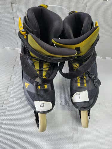 Used Rollerblade Macroblade 100 Senior 9 Inline Skates - Rec And Fitness