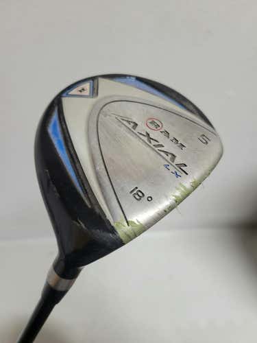 Used Ram Axial Lx 5 Wood Regular Flex Graphite Shaft Fairway Woods