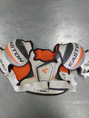 Used Easton Mako Md Ice Hockey Shoulder Pads