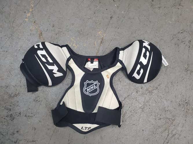 Used Ccm Ltp Sm Ice Hockey Shoulder Pads