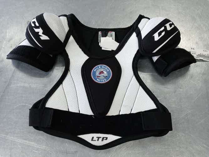 Used Ccm Ltp Lg Ice Hockey Shoulder Pads