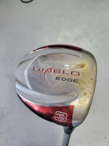 Used Callaway Diablo Edge 3 Wood Ladies Flex Graphite Shaft Fairway Woods