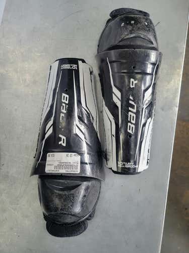 Used Bauer Shinguards 10" Hockey Shin Guards