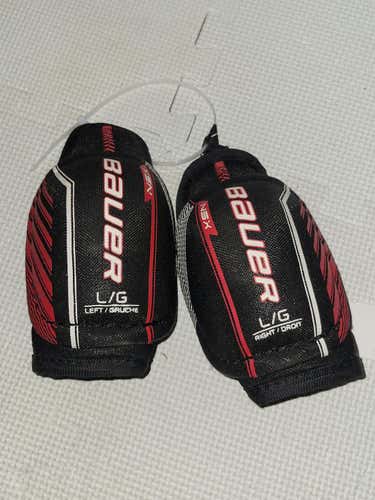 Used Bauer Nsx Lg Hockey Elbow Pads