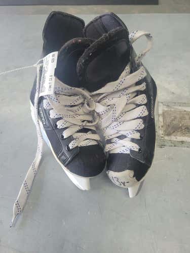 Used Bauer Impact 100 Youth 13.0 Ice Hockey Skates