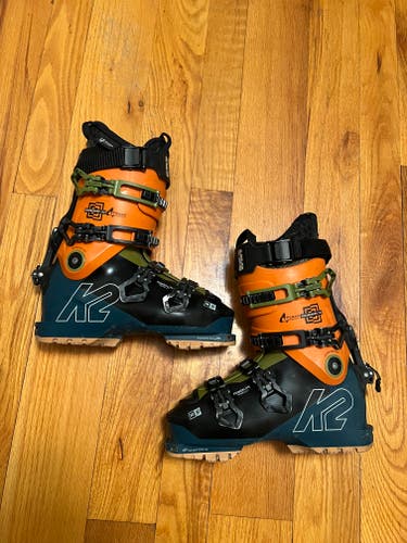 K2 Alpine Touring Mindbender 130 Ski Boots Stiff Flex Size 26.5 Free shipping