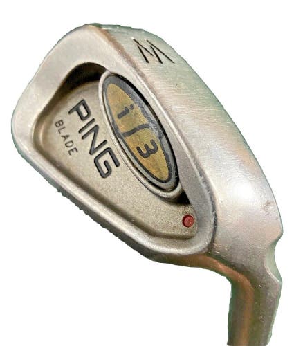 Ping i3 Blade Pitching Wedge Red Dot 1* Flat RH JZ Regular Steel 35.5" New Grip