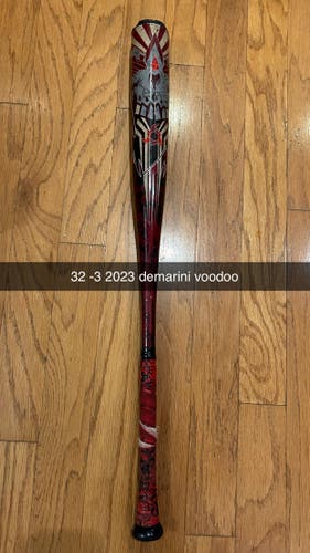 Used  DeMarini (-3) 29 oz 32" Voodoo One Bat