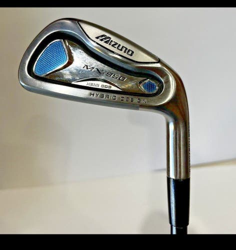 Mizuno MX-950 6 Iron Hemi Cog Hybrid Design EXSAR IS2 Stiff Shaft RH Winn Grip