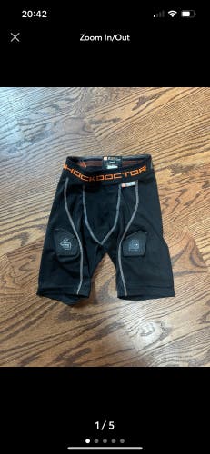 Small Velcro hockey shorts