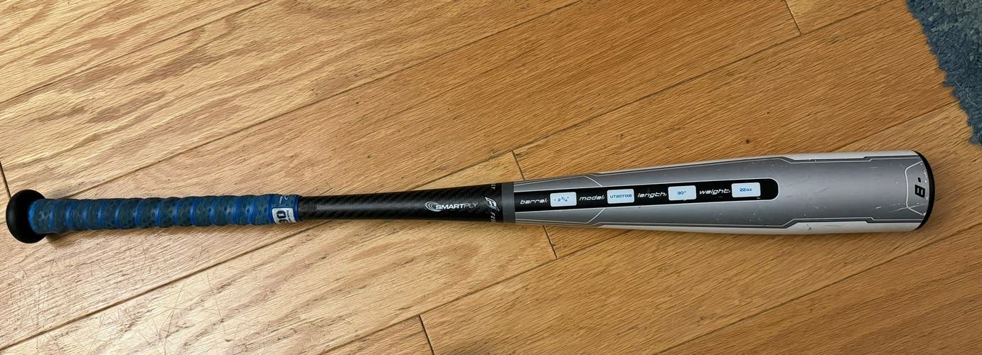 Used 2021 True USSSA Certified Hybrid 22 oz 30" T-1 Bat