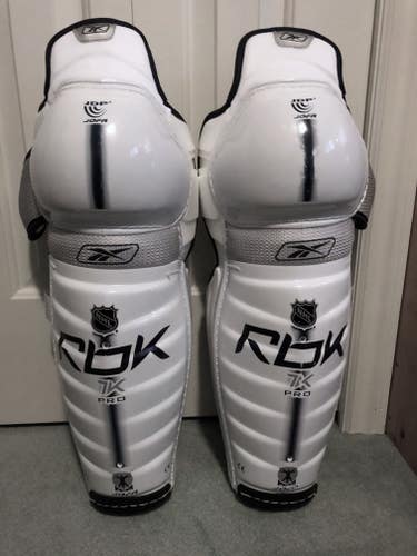 New Reebok 7K 16" Shin Pads Pro Stock Made in Sweden