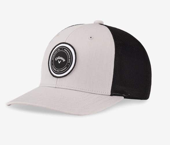 NEW 2024 Callaway Playing Through Heather Grey/Black Trucker Adjustable