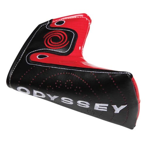 NEW Odyssey Toe Up Black/Red Blade/Boot Magnetic Putter Headcover