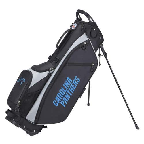 Wilson NFL Stand Bag (Carolina Panthers) 9.5" 5-way top, 2020 Golf NEW