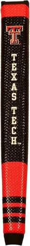 Team Golf NCAA Texas Tech Putter Grip w/ Gel Top Ball Marker (Black) NEW