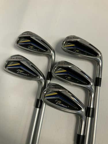 Used Tour Edge Hot Launch 2 6i-pw Senior Flex Graphite Shaft Iron Sets