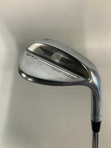 Used Titleist Bv Sm9 58 Degree Regular Flex Steel Shaft Wedges