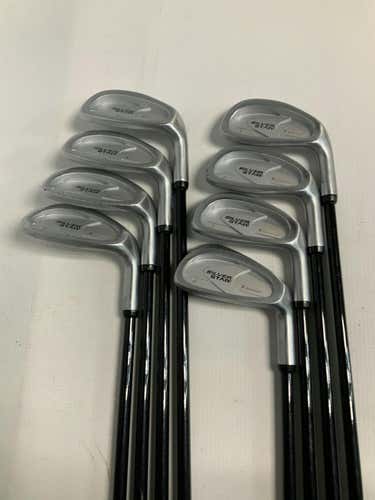 Used Silver Star Forged Ti 3i-pw Stiff Flex Graphite Shaft Iron Sets