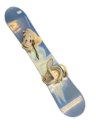 Used Morrow Mantra 53 152 Cm Women's Snowboard Combo