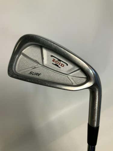 Used Mizuno T Zoid Sure 5 Iron Regular Flex Steel Shaft Individual Irons