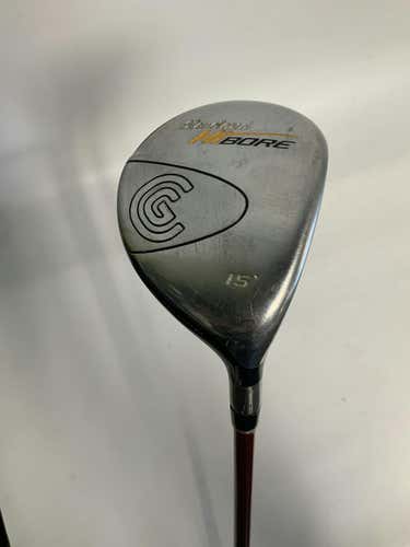 Used Cleveland Hibore 3 Wood Regular Flex Graphite Shaft Fairway Woods