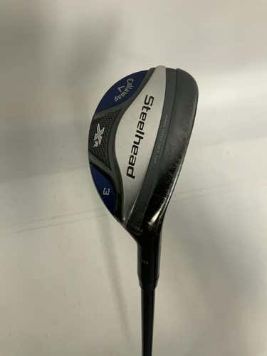 Used Callaway Xr 3 Hybrid Regular Flex Graphite Shaft Hybrid Clubs