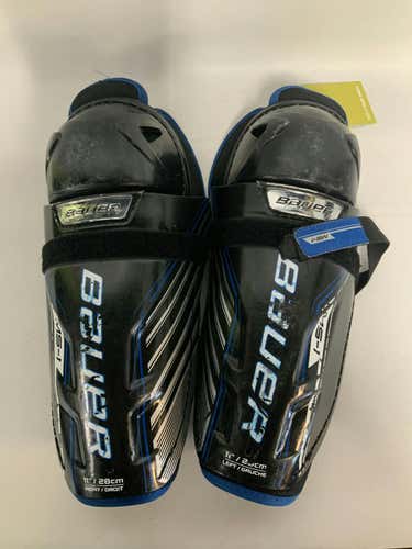 Used Bauer Ms1 11" Hockey Shin Guards