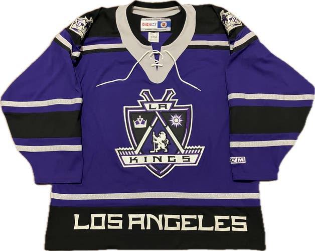 Los Angeles Kings Blank CCM NHL Hockey Jersey Size XL