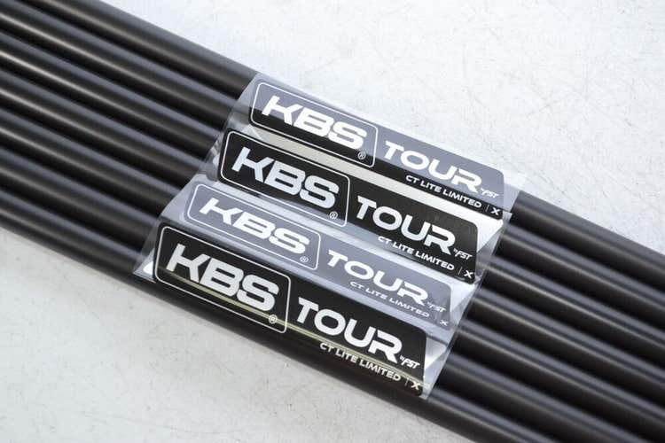 NEW UNCUT KBS C-Taper Lite 115 Black PVD X-Stiff 4-W Shaft Steel .355 #162886