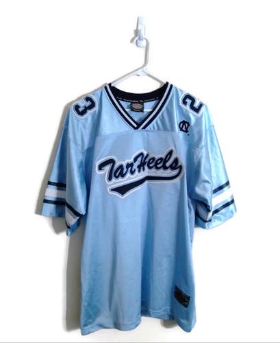 North Carolina Tar Heels Football Fan Jersey Sz Large