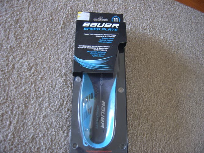 Brand New in Box Bauer Speed Plate Speedplate Insoles sz US 11