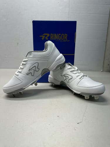 Used Ringor Flite Spikes Senior 9 Baseball And Softball Cleats