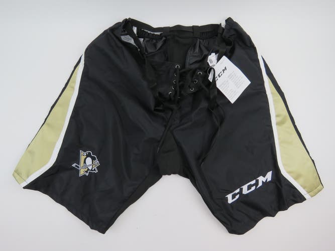 CCM PP10 Pittsburgh Penguins NHL Pro Stock Ice Hockey Player Pant Shell Medium NWT