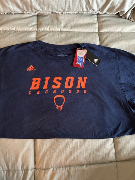 Adidas Bucknell Bison lacrosse t-shirt