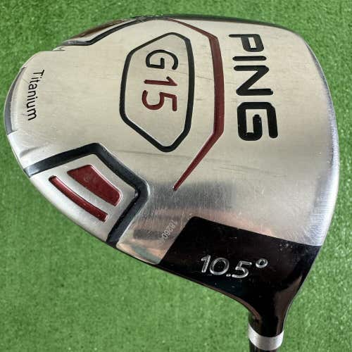 Ping G15 10.5 Driver Project X 5.5 Graphite Shaft Regular Flex RH 44.5”