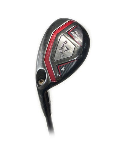 LH Callaway Big Bertha 22* 4 Hybrid Graphite Hzrdus Smoke im10 60g Regular Flex