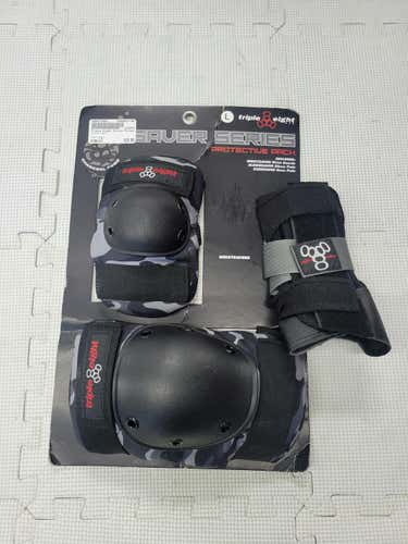 Used Triple Eight Lg Inline Skate Protective Sets