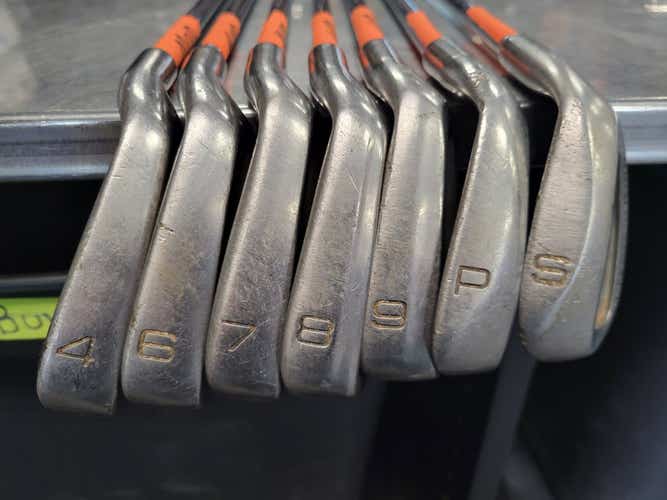 Used Mod Os 4i-sw Regular Flex Steel Shaft Iron Sets