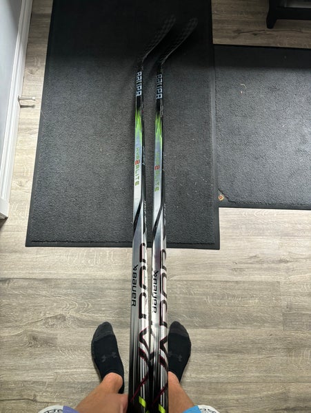 2 Pack New Senior Bauer Right Handed P92 87 Flex Vapor Hyperlite 2 Hockey Stick