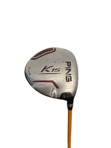 Used Ping K15 3 Wood Regular Flex Graphite Shaft Fairway Woods